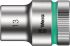 Wera 1/2 in Drive 1 3/16in Standard Socket, 6 point, 42 mm Overall Length