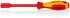 Knipex Hexagonal Nut Driver, 10 mm Tip, VDE/1000V, 125 mm Blade, 237 mm Overall