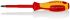 Knipex Phillips Insulated Screwdriver, PH2 Tip, 100 mm Blade, VDE/1000V, 212 mm Overall