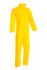 Sioen Uk Yellow Coverall, EN 343:2019, EN 14605:2005, EN ISO 13688:2013, XL