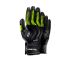 Unilite UG-I2C4 Black HPPE Impact Protection Cut Resistant Gloves, Size 9, L, Nitrile Coating