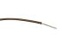 RS PRO Brown 0.5mm² Hook Up Wire, 16/0.2 mm, 100m, PVC Insulation