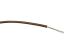 RS PRO Brown 0.5mm² Hook Up Wire, 16/0.2 mm, 500m, PVC Insulation