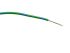 RS PRO Blue/Green 0.5mm² Hook Up Wire, 16/0.2 mm, 100m, PVC Insulation