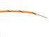 RS PRO Black/Orange 0.5mm² Hook Up Wire, 16/0.2 mm, 100m, PVC Insulation