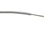RS PRO Grey 1 mm² Hook Up Wire, 32/0.2 mm, 100m, PVC Insulation
