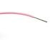 RS PRO Pink 1mm² Hook Up Wire, 32/0.2 mm, 100m, PVC Insulation