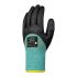 Eco Rhodium Black, Grey HPPE, Polyester Cut Resistant Work Gloves, Size 7, S, Polyurethane Coating
