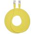 CAE Cat6 RJ45 to RJ45 Ethernet Cable, F/UTP, Yellow, 3m, Fire Resistant