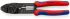 Knipex 97 Hand Crimp Tool for Uninsulated Open Barrel Terminals, 0,5 → 2,5mm² Wire