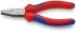 Knipex 20 02 140 Nose pliers, 140 mm Overall, Flat, Straight Tip, 28mm Jaw