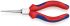 Knipex Nose pliers, 170 mm Overall, Straight Tip, 55mm Jaw