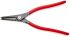Knipex Circlip Pliers, 320 mm Overall, Straight Tip