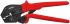 Knipex 97 Hand Ratcheting Crimp Tool for Twin Wire Ferrules, 2 x 6 → 16mm² Wire