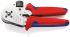 Knipex 97 Hand Ratcheting Crimp Tool for Turned Contacts, 0,08 → 2,5mm² Wire