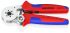 Knipex 97 Hand Ratcheting Crimp Tool for Wire Ferrules, 0,08 → 16mm² Wire