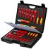 Caja para herramientas Knipex, Negro, Plástico, Caja de Herramientas, 440 x 380 x 105mm