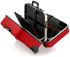 Caja para herramientas Knipex, Rojo, Aluminio Presofundido, Maletín de herramientas, 520 x 435 x 290mm