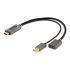 StarTech.com Male HDMI to Male DisplayPort  Cable, 3840 x 2160, 20mm