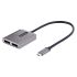 StarTech.com 2 Port USB C USB A USB C Hub, USB Bus Powered, 6.1 x 4.9 x 1.1cm