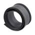StarTech.com Expandable Nylon, Polyester Black Cable Sleeve, 1.2in Diameter, 3.048m Length