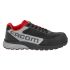Parade SUZUKA Unisex Black, Grey, Red  Toe Capped Safety Shoes, UK 4, EU 37