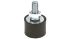 FIBET Cylindrical M6 Anti Vibration Mount, Male to Female Bobbin with 23.4daN Compression Load