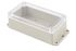 Hammond RP Series Light Grey ABS General Purpose Enclosure, IP65, Flanged, Clear Lid, 165 x 85 x 55mm