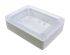 Hammond RP Series Light Grey Polycarbonate General Purpose Enclosure, IP65, Clear Lid, 145 x 105 x 40mm