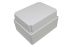 Hammond RP Series Light Grey Polycarbonate General Purpose Enclosure, IP65, Light Grey Lid, 186 x 146 x 110mm