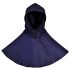 Portwest BZ12 Navy No 100% Cotton Protective Hood, Resistant to Molten Metal Splash, Ultra Violet Flash