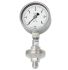 WIKA NPT 1/2 Analogue Pressure Gauge 16bar Bottom Entry 100mm Outside Diameter