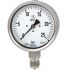 WIKA G 1/2 Analogue Pressure Gauge 1bar Bottom Entry 100mm Outside Diameter