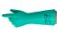 Ansell AlphaTec Solvex Green Nitrile Chemical Resistant Work Gloves, Size 11, XXL, Nitrile Coating