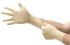 Ansell TouchNTuff Beige Latex Food Industry Latex Gloves, Size L, Latex Coating