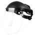 Facom Clear Flip Up Visor with Head Guard , Resistant To Flying Particles