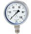 WIKA G 1/2 Analogue Pressure Gauge 10bar Bottom Entry, 48746626, 0bar min.