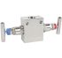 Manifold idraulico WIKA, serie IV, 1 stazioni, 420 bar max