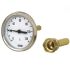 WIKA Dial Thermometer 0 → +120 °C, 12380075