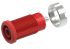 Electro PJP Red Female Banana Socket, 4 mm Connector, Tab Termination, 25A, 1kV