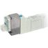 SMC 2 position single Pneumatic Solenoid Valve - Solenoid/Pilot G 1/8 SY5000 Series 24V dc