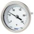Termometr z zegarem 0 → 120 °C średnica tarczy: 4cal WIKA dokładność 0.01 typ: Tarcza Stopnie Celsjusza