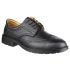 Amblers FS44 Unisex Black Toe Capped Safety Shoes, UK 6, EU 39