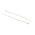 RS PRO Cable Tie, 300mm x 4.8 mm, Natural Nylon, Pk-250