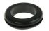 RS PRO Black PVC 20.3mm Cable Grommet for Maximum of 15.5mm Cable Dia.