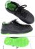 UPower NATURAL Unisex Black, Green Composite  Toe Capped Low safety shoes, UK 35