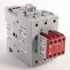 Contactor Rockwell Automation IEC 100S-C de 3 polos, 3 NA, 60 A, bobina 24 V dc, 40 kW