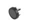 Schurter MCS 18 Front Series Black Momentary Push Button Head, 13mm Cutout, IP65