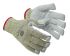 Tilsatec 37-6630 Grey Leather Cut Resistant, Thermal Work Gloves, Size 8, Leather Coating