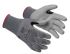 Tilsatec 53-4111 Grey Yarn Cut Resistant Work Gloves, Size 7, Polyurethane Coating
